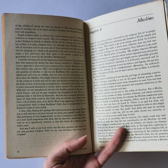 1962 The Faith of Other Men Book Wilfred C. Smith, CBC Radio Talk Religious - Picture 10 of 10